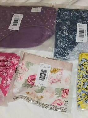 5 CACIQUE WOMEN'S PLUS COTTON HIPSTER SIZE  22-24